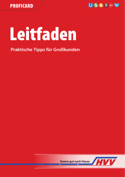 Leitfaden zum Aufnahmevertrag - ivh