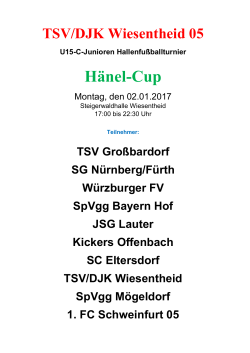 Herunterladen - Fussball TSV / DJK Wiesentheid 1905 eV