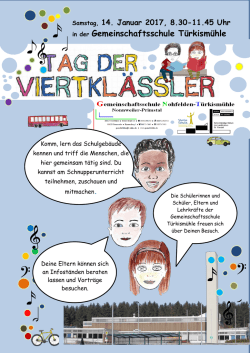 in der Gemeinschaftsschule T&uuml;rkism&uuml;hle