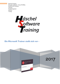 Lebenslauf 2017 - haeschel