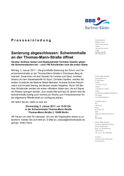 Berliner Bäder-Betriebe · Sachsendamm 2–4 · D