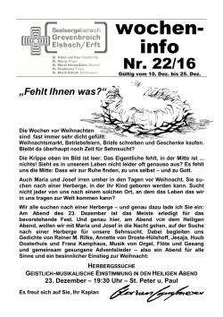 wochen- info - Herzlich Willkommen in der Pfarrei Deutschland