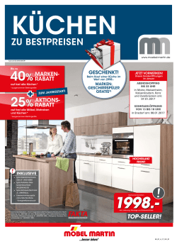 25%1) 40%1 - Möbel Martin