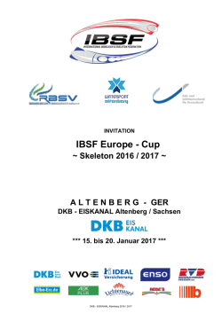 Invitation - RBSV Sachsen eV