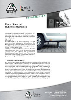 Info-PDF Hubstütze