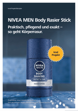 NIVEA MEN Body Rasier Stick