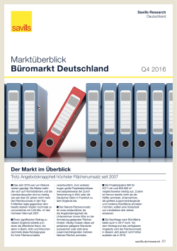 Marktueberblick Bueromarkt Deutschland_Q4-2016 (1.3 - Kon-ii