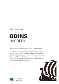 Speisekarte - ODINS HADDEBY