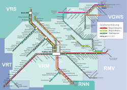Liniennetzplan Schiene