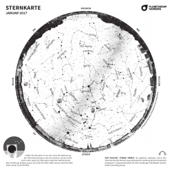 Sternkarte - Planetarium Hamburg