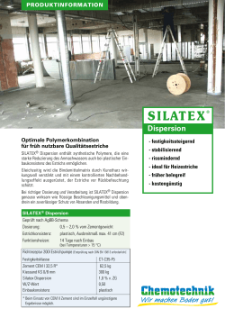 SILATEX® Dispersion