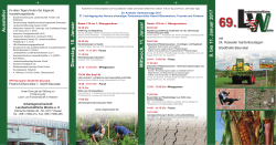 Landwirtschaftliche Woche Nordhessen vom 9. bis - ALB