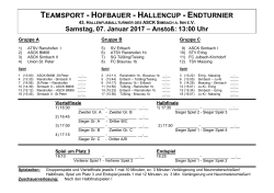 teamsport - hofbauer - hallencup - endturnier