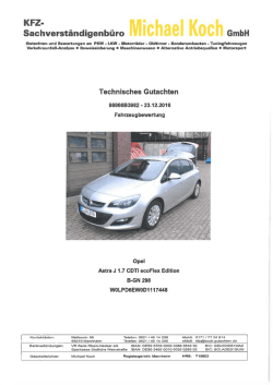Gutachten - Zoll