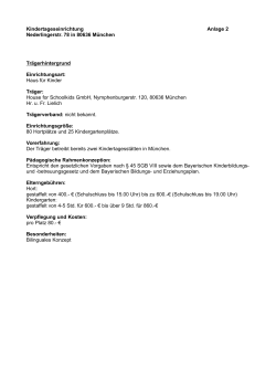 Haus f&uuml;r Kinder Tr&auml;ge