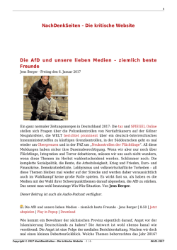 NachDenkSeiten – Die kritische Website