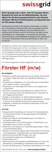 Förster HF (m/w)