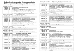 Pfarrbrief - Herzlich Willkommen in der Pfarrei Deutschland