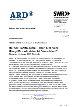 Terror, Einbrüche, Übergriffe – wie sicher ist Deutschland?