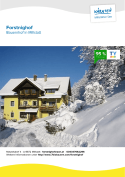 Forstnighof in Millstatt