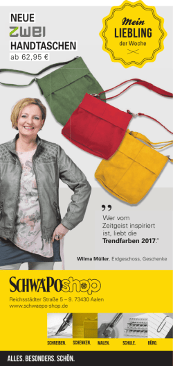 HANDTASCHEN NEUE