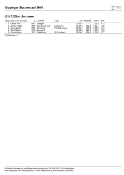 Gippinger Stauseelauf 2016 (31) 7,53km Junioren