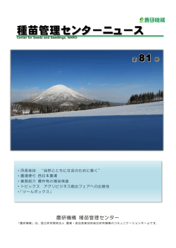 種苗管理センターニュース