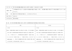 条 例 名 伊万里市特別職の職員の給与に関する条例の一部を改正する