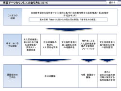 （資料2）堺版アーツカウンシルのあり方について（PDF：312KB）