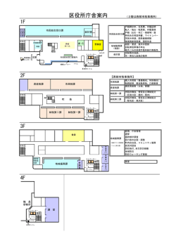 区役所庁舎案内