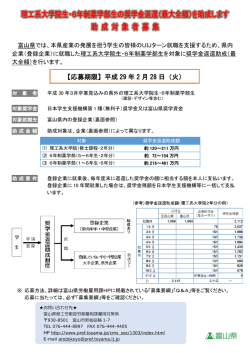 学生向けチラシ