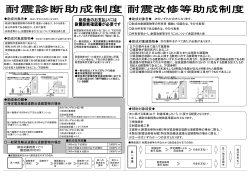 墨田区緊急輸送道路沿道建築物耐震化助成制度(A3両面2つ折)（PDF