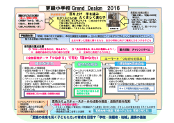 更級小学校 Grand Design 2016