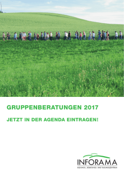 GRuppenbeRATunGen 2017