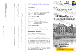 Folder zum - Volkskultur Niederösterreich