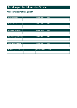 Liste als PDF - Julius-Leber-Schule, Frankfurt am Main