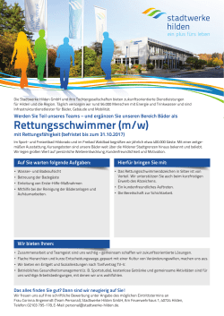 Rettungsschwimmer (m/w)