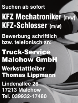 KFZ Mechatroniker (m/w) KFZ-Schlosser (m/w)