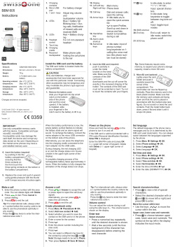 BBM 605 Instructions - Re-In Retail International GmbH