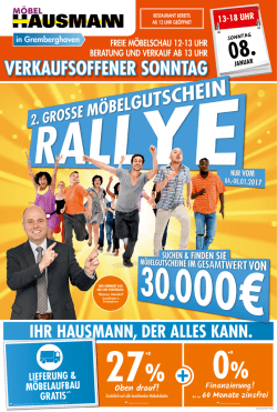 je 1. - M&ouml;bel Hausmann