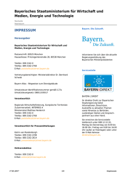 Impressum: INTERREG