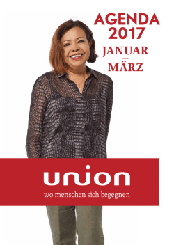 Januar bis M&auml;rz 2017