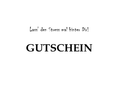 gutschein - Alexis Wellness