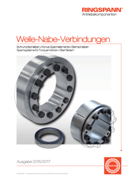 Katalog “Welle-Nabe-Verbindungen