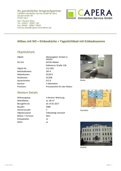 Ihr pers&ouml;nlicher Ansprechpartner Altbau mit Stil + Einbauk&uuml;che +