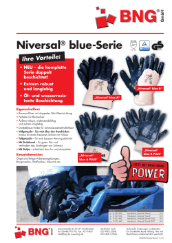 Niversal® blue-Serie