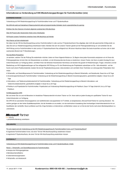 Informationsblatt