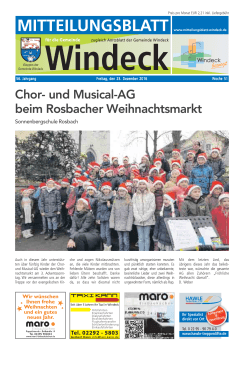Mitteilungsblatt Windeck KW 51 2016 als PDF