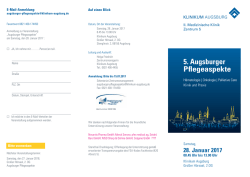 5. Augsburger Pflegeaspekte