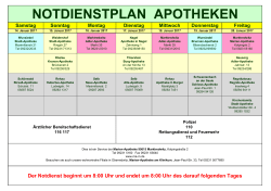 Notdienst 14.01.17